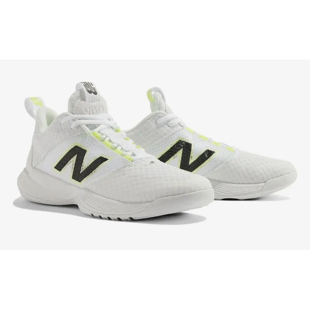 New Balance FuelCell VB-01 Volleyball Shoes Women Sz 9 B White Black